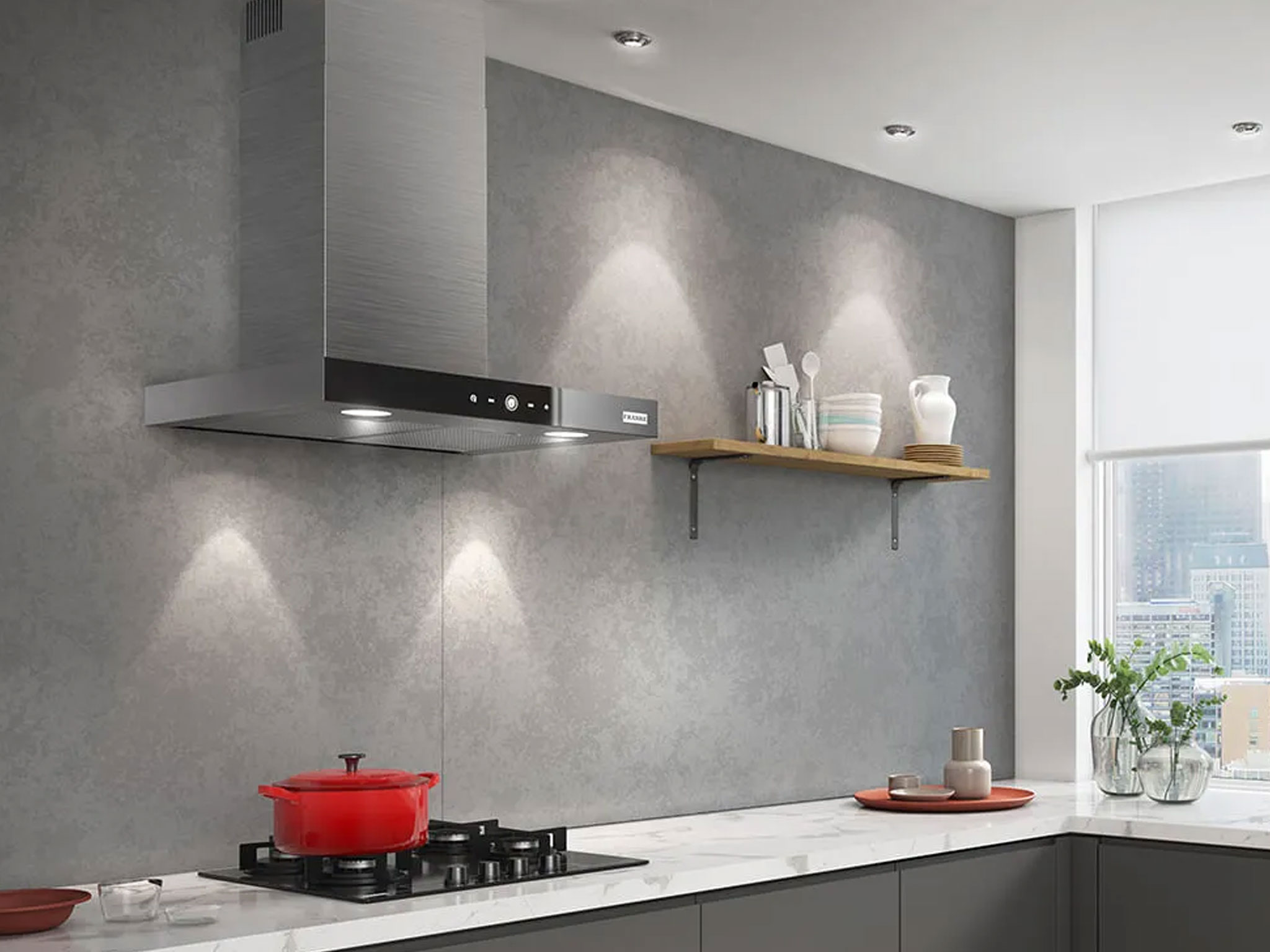 Coifa Linea Touch Parede 90 cm 127V Franke 16700 - Imagem 2