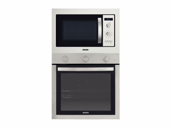 Combo Microondas Inox Embutir 60 25L Tramontina 94880/006 + Forno Inox Elétrico de Embutir com 7 funções 71L Tramontina 94866/220