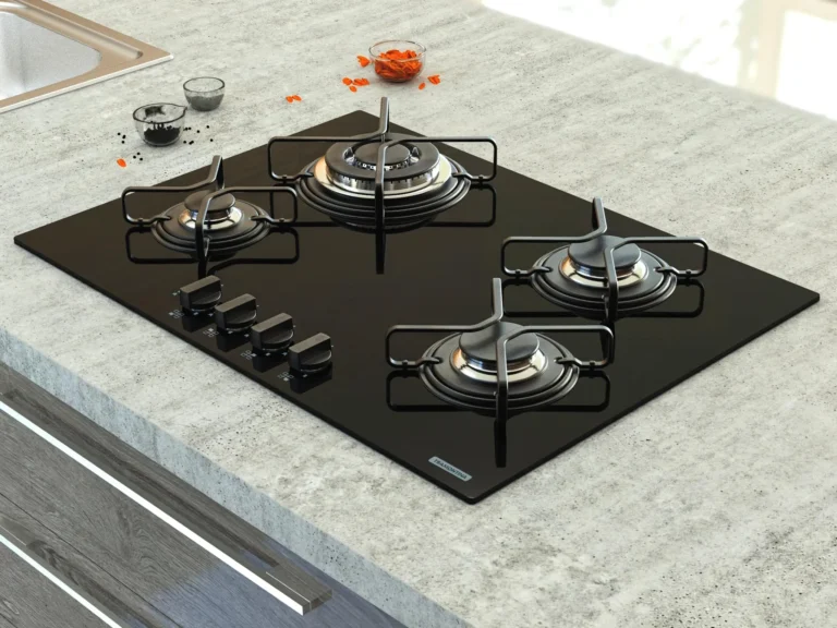 Cooktop Trapézio 4GG TRI Vidro Preto Tramontina 94707/201 - Image 3