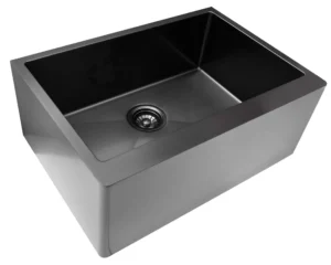 Cuba Farm 600X365X200mm FM 650 AllBlack Semi-Encaixe SINK
