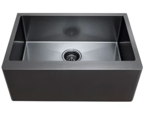 Cuba Farm 600X365X200mm FM 650 AllBlack Semi-Encaixe SINK