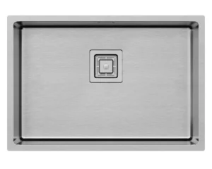 Cuba Inox Square 600X400X200mm Escovado R15 4.1/2'' SINK