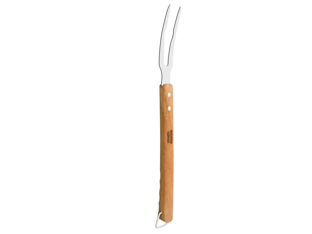 Garfo Trinchante Churrasco Cabo Madeira Extreme 47cm - Tramontina