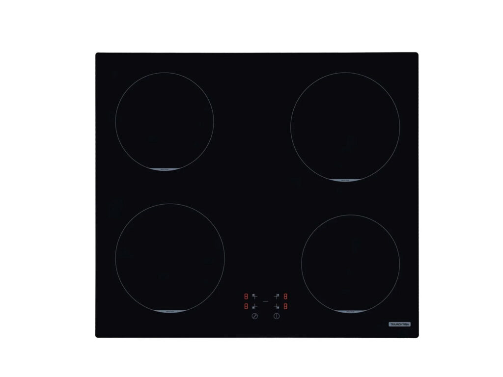 Cooktop por Indução Tramontina Square Basic 4EI 60 Hidronox
