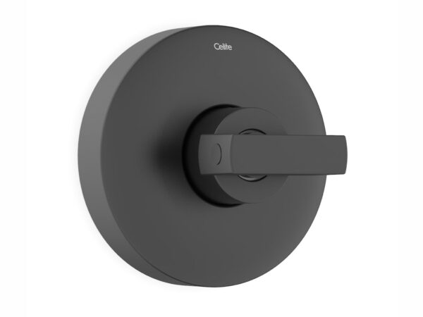 Acabamento De Registro Para Base Docol 1.1/4 1.1/2 Flow Preto Matte - B5017F3R00 - Celite - Image 2