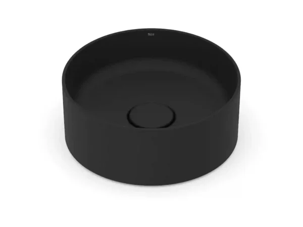cuba-de-apoio-redonda-300-mm-roca-t1-terra-cor-matte-black