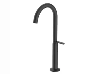 torneira-para-lavatorio-de-mesa-bica-alta-linha-design-celite-preto-matte