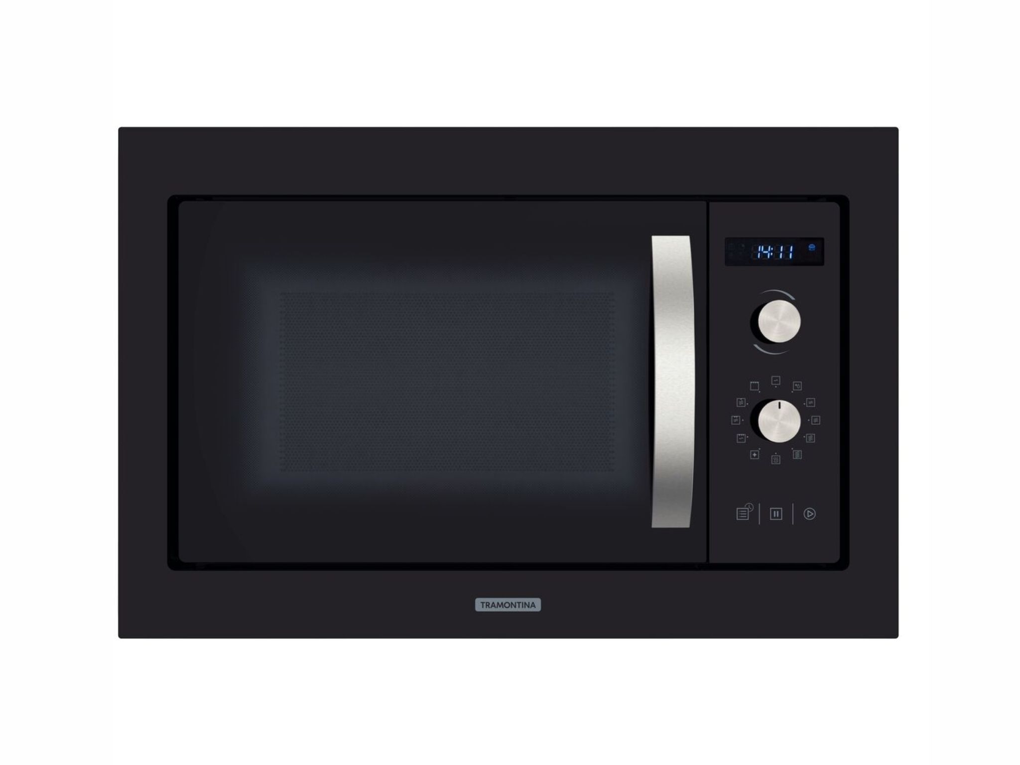 Micro-ondas Vidro Preto Tramontina
