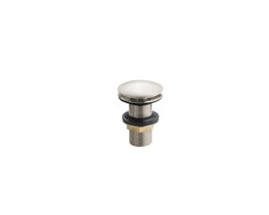 Válvula Lavatório Niquel Luxo 2.3/8" x 7.8" Redonda Lorenzetti 1616N20