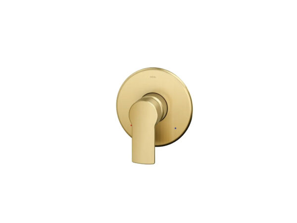 Acabamento Monocomando Chuveiro Baixa Pressao 3/4" Argon Ouro Escovado Docol 90008486072