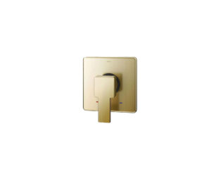 Acabamento Monocomando Alta Pressão e Ducha Higiencia Docol Base Edge Ouro Escovadao 90008499072