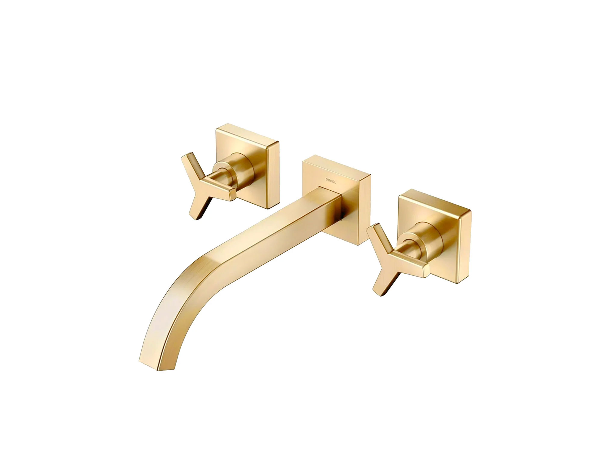 Misturador para Banheiro DocolCity Ouro Escovado Quente e Frio Docol 90008780072