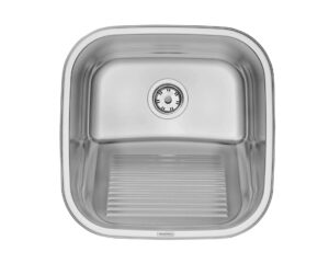 Tanque Inox Monobloco 400x400x200mm Polido Tramontina 94403/407
