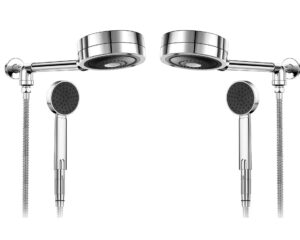 Kit 2 Unidades Chuveiro Technoshower com Desviador Chrome Docol 01511606
