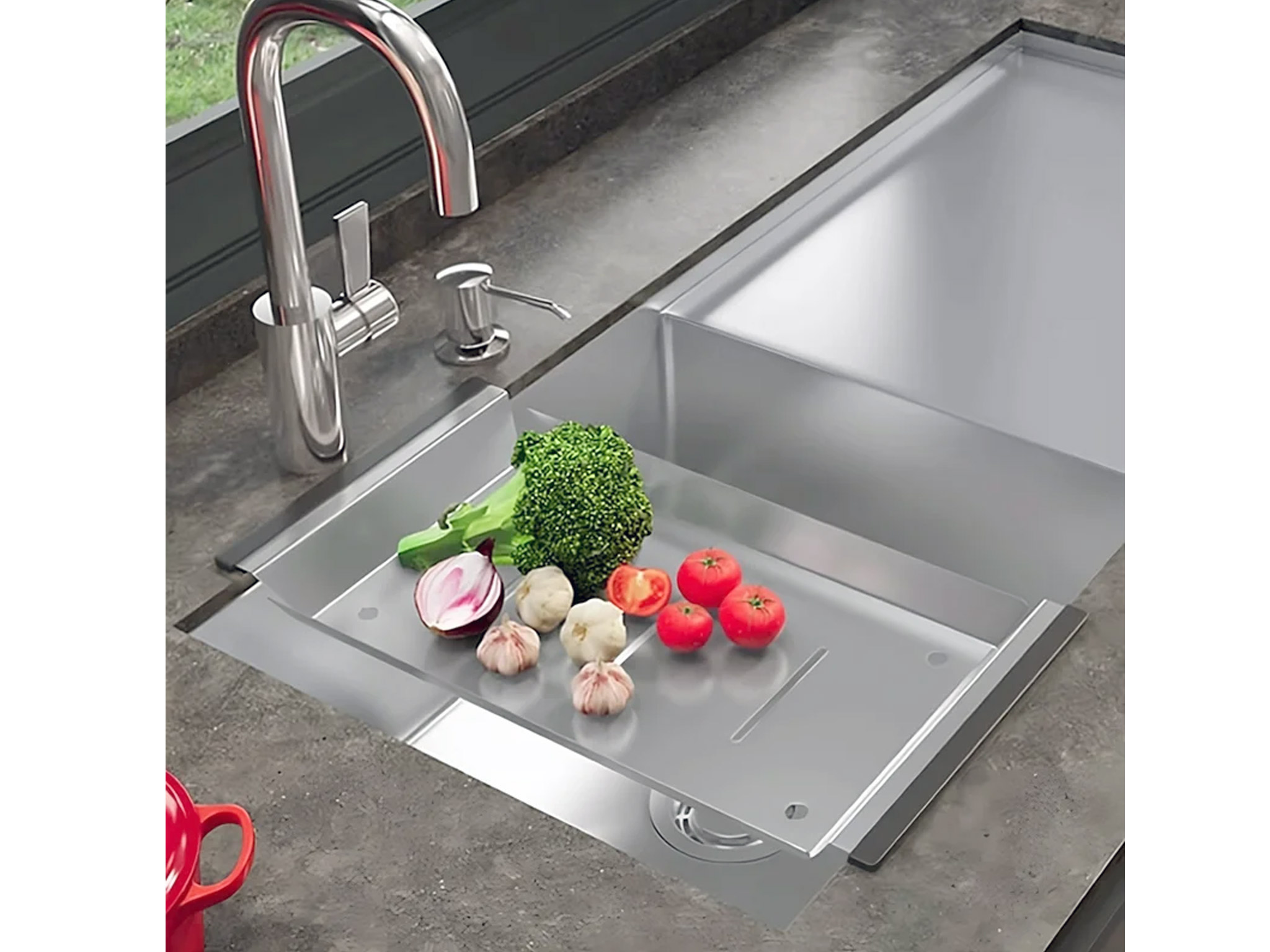 Bandeja Rasa 440x225x36mm Debacco 20.04.00131