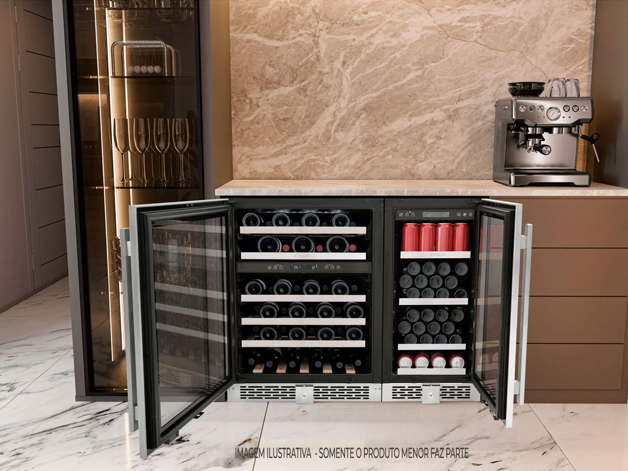 Cervejeira Tramontina Senses TSmart 85L 94896201 - Imagem 3