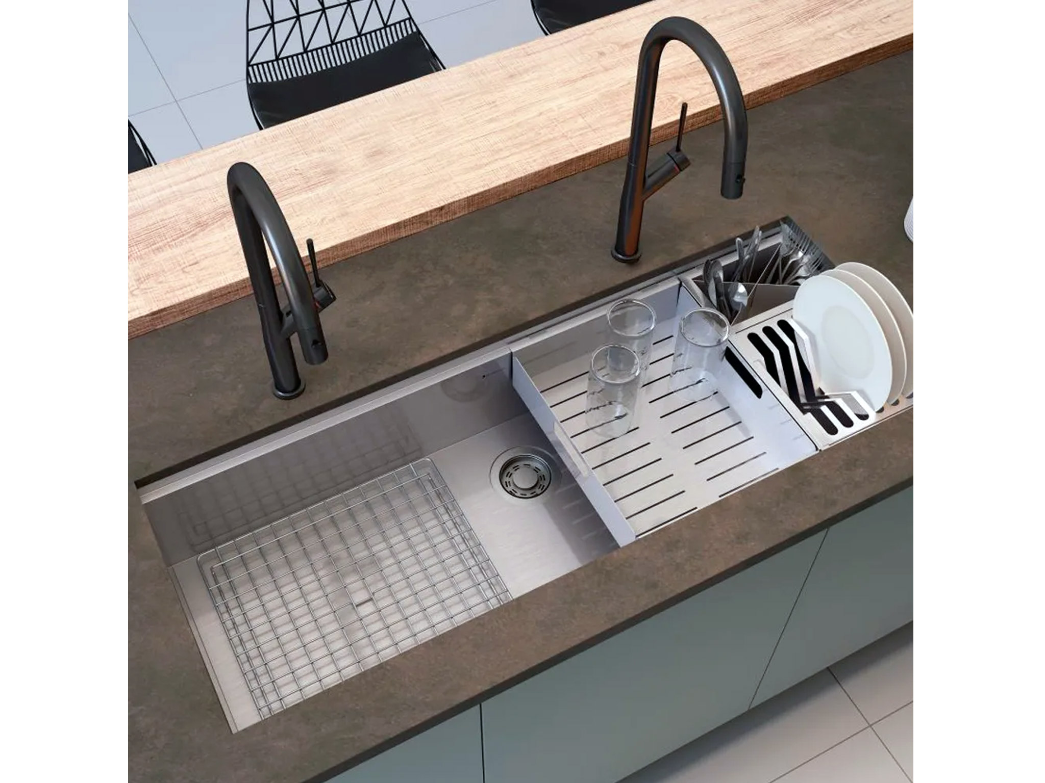 Grade Auxiliar Quadratino Gourmet 1100 Debacco 20.04.00232